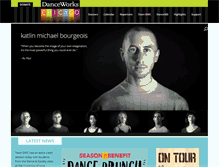 Tablet Screenshot of danceworkschicago.org